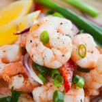 receta de ceviche de camaron