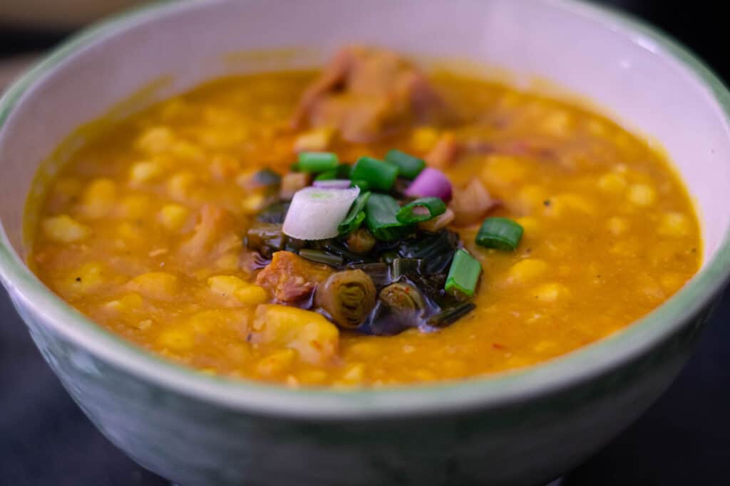receta de locro de habas