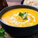 receta de crema de zapallo