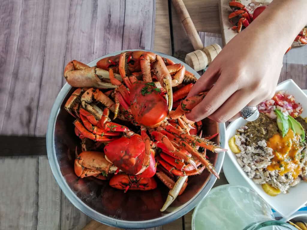 receta de cangrejada
