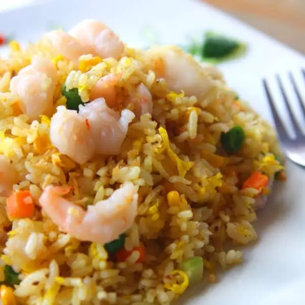 Arroz con Camaron ecuatoriano